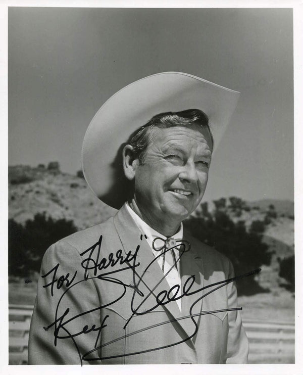 Rex Allen Autograph | signed photographs