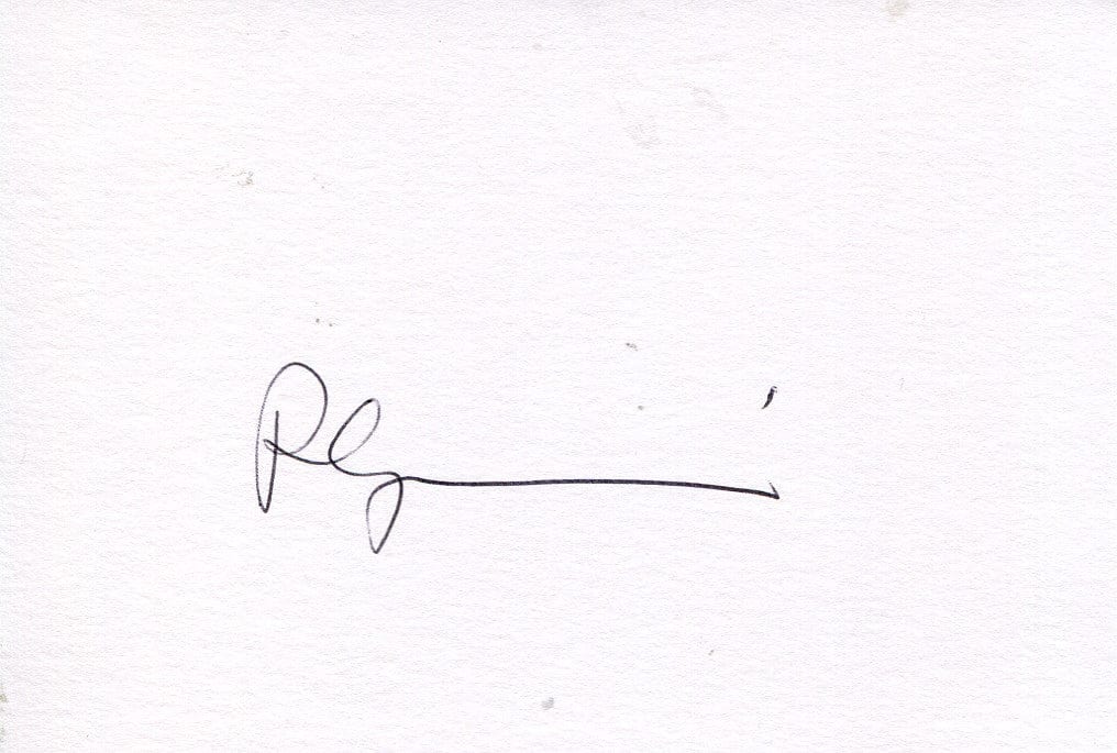 Riccardo Giacconi Autograph Autogramm | ID 7512369856661