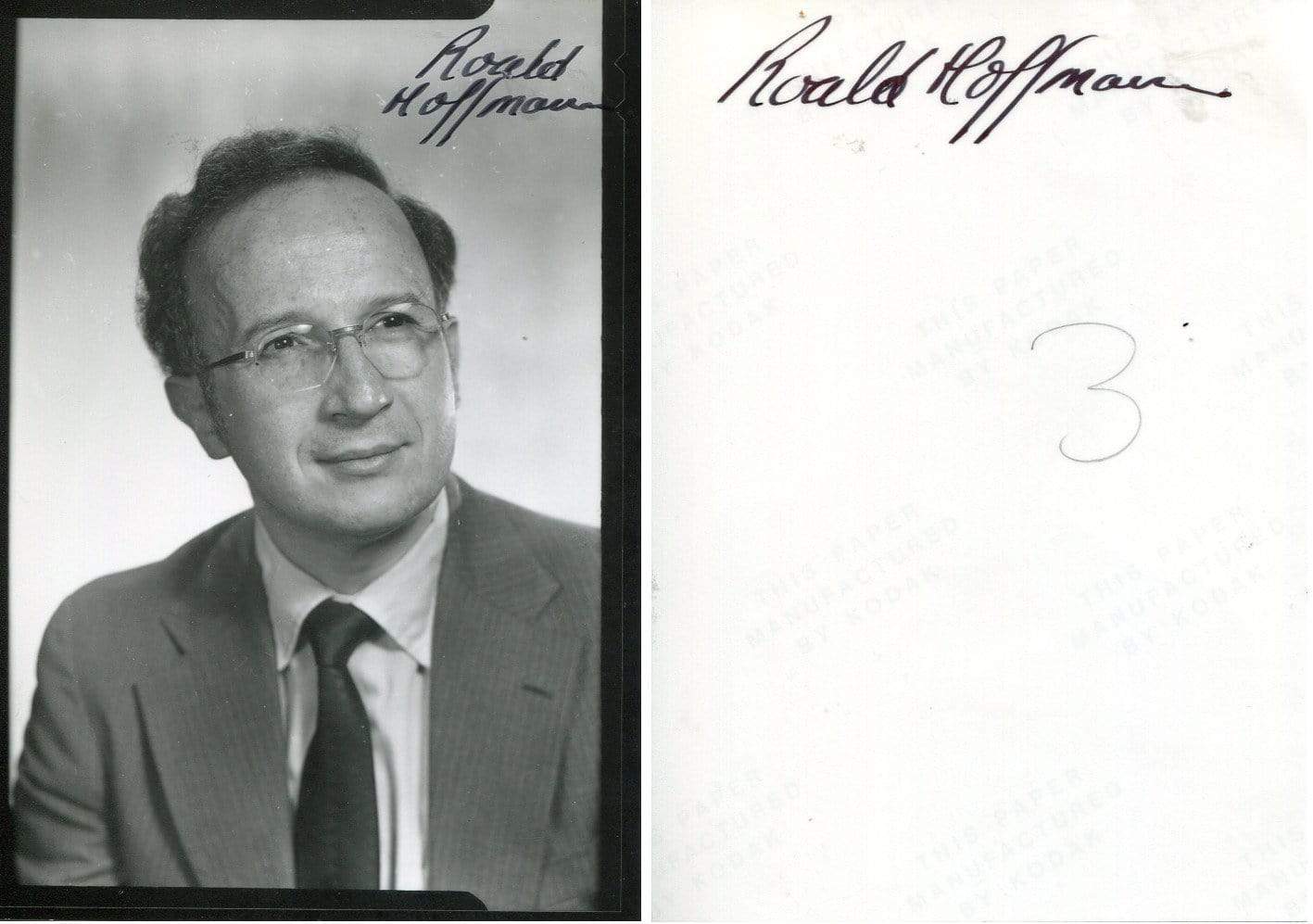 Roald Hoffmann Autograph Autogramm | ID 7185354227861