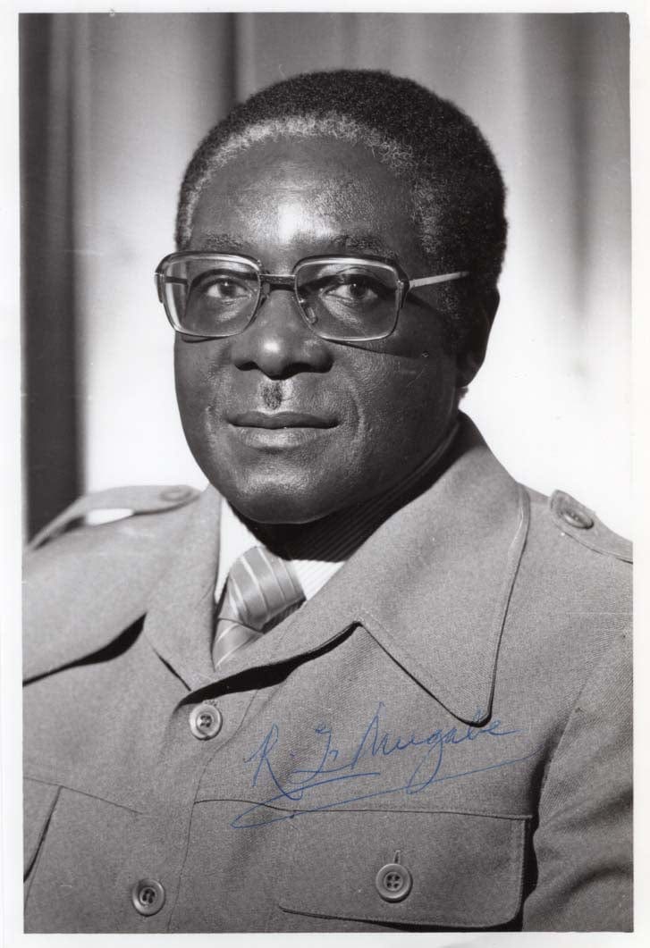 Robert Gabriel Mugabe Autograph Autogramm | ID 7851156635797