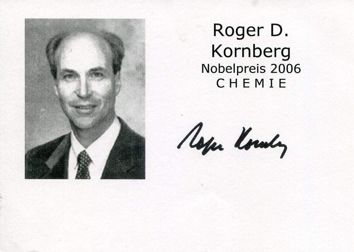 Roger D. Kornberg Autograph Autogramm | ID 7191778656405
