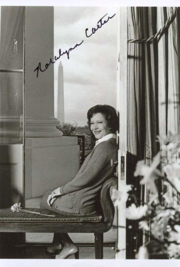 Rosalynn Carter Autogramm