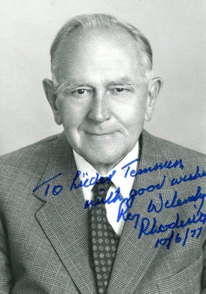 Welensky, Roy autograph