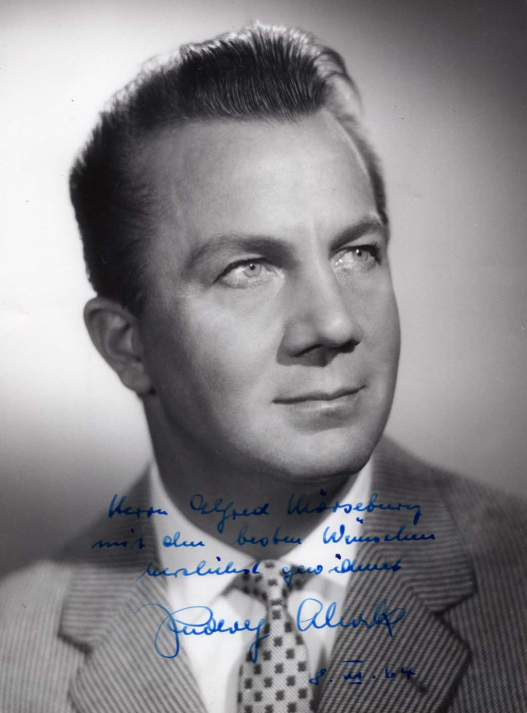 Rudolf Schock Autograph | signed vintage photographs