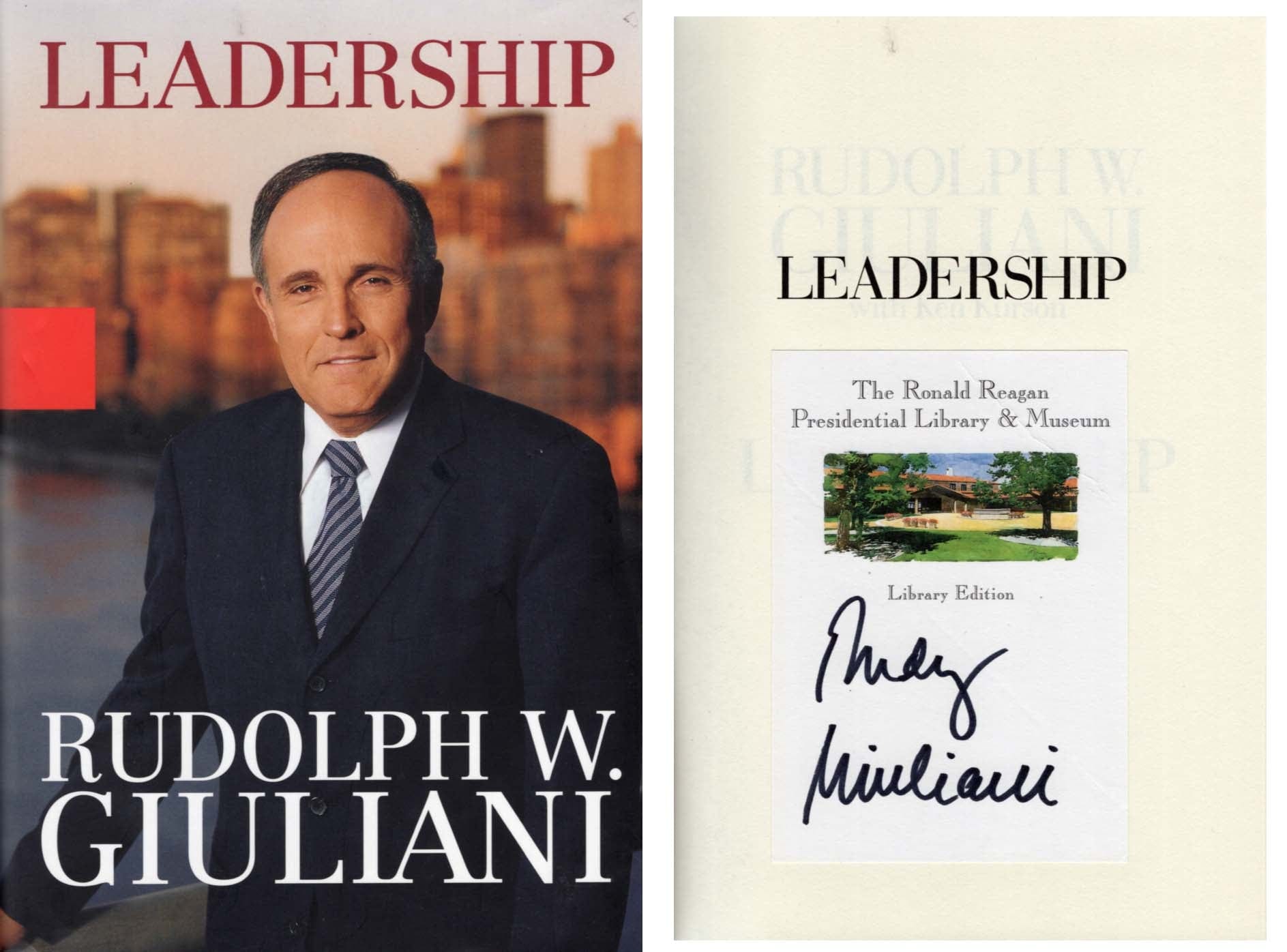 Rudy  Giuliani Autograph Autogramm | ID 7581117055125