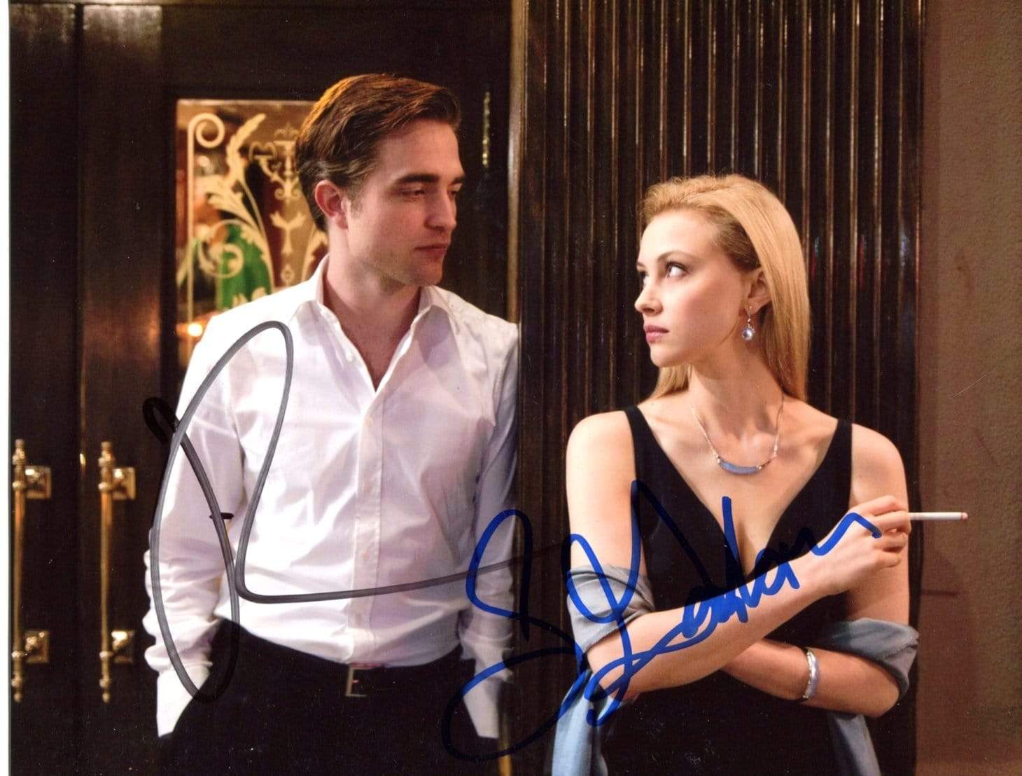 Gadon, Sarah & Pattinson, Robert autograph