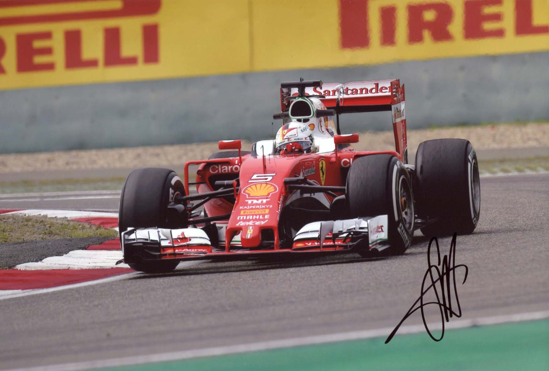 Sebastian Vettel Autograph Autogramm | ID 7857041014933