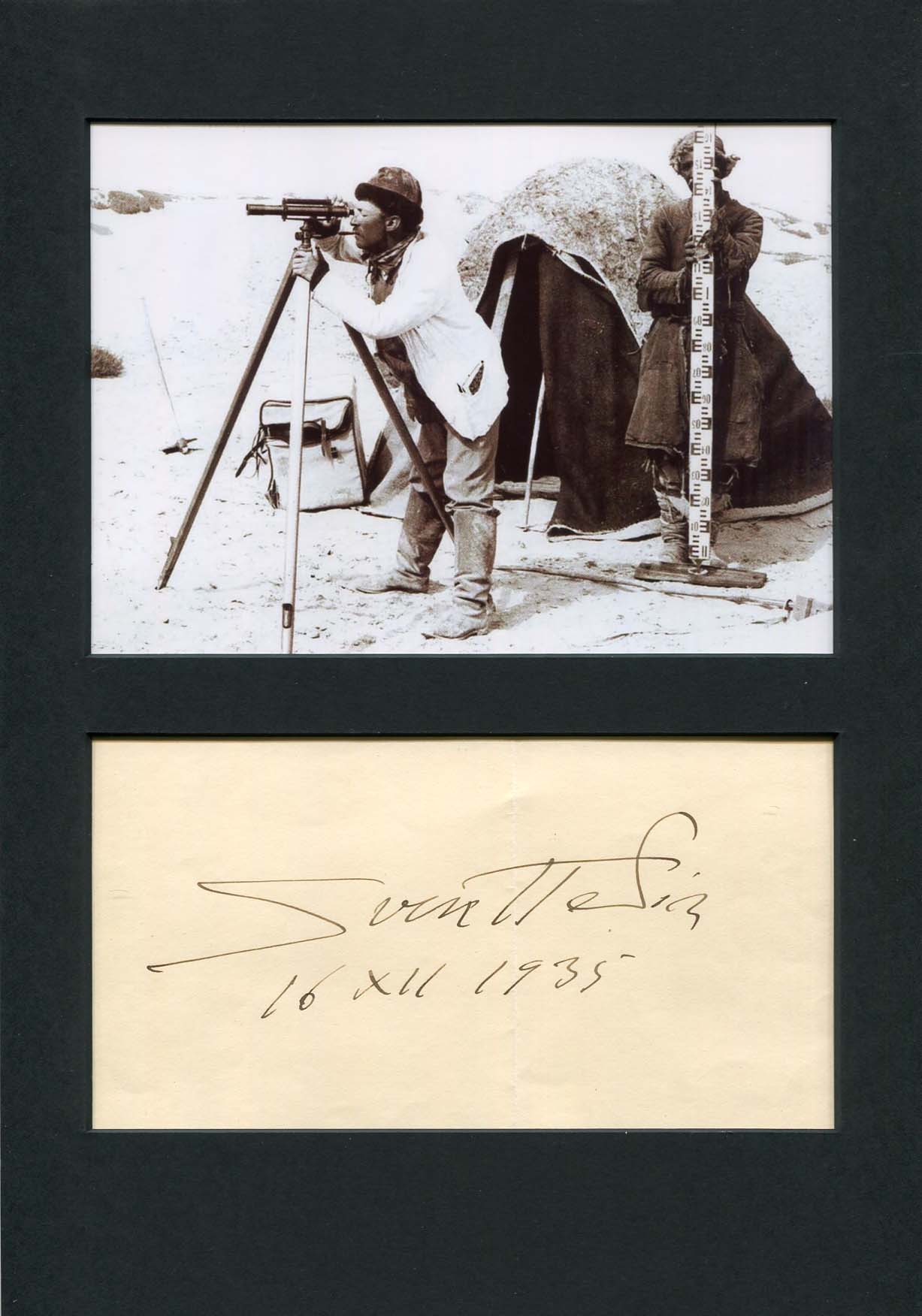 Sven Hedin Autograph Autogramm | ID 6859495145621