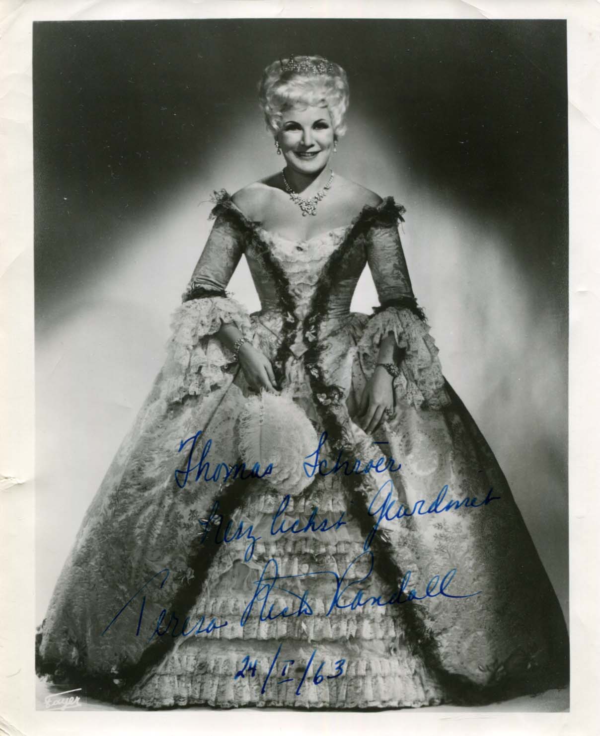 Teresa Stich-Randall Autograph