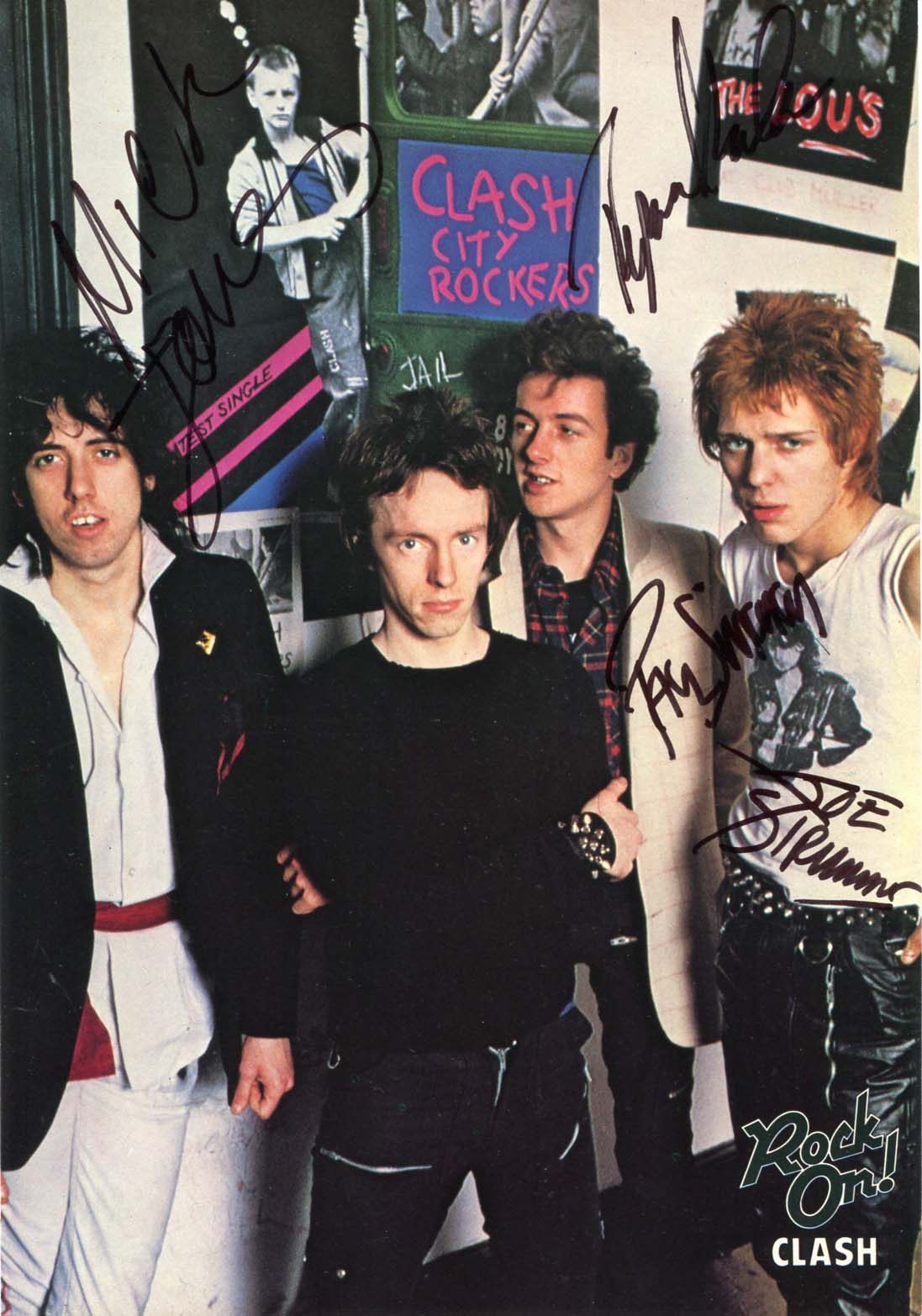  The Clash Autograph Autogramm | ID 7112758001813