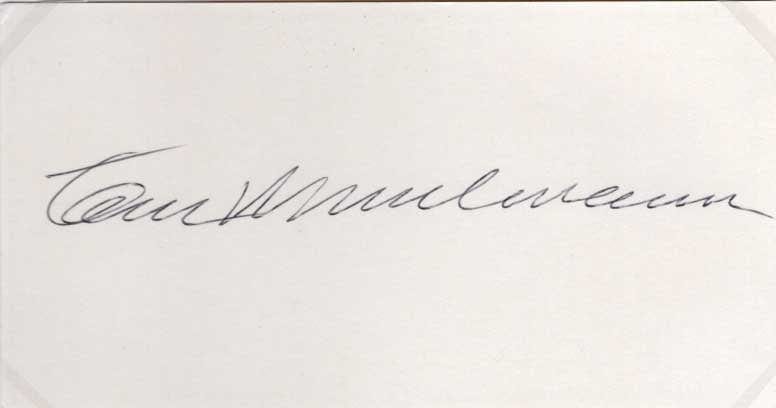 Thomas K. Wesselmann Autograph Autogramm | ID 7371811717269