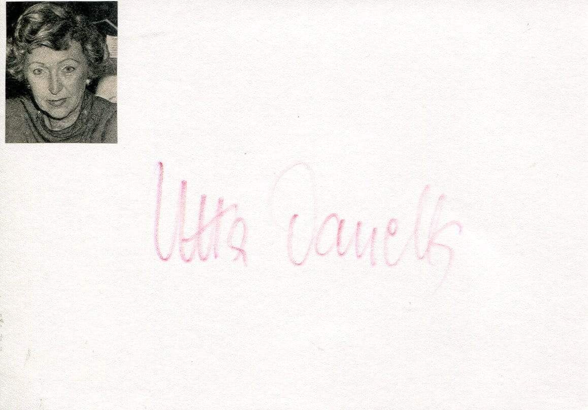 Danella, Utta autograph