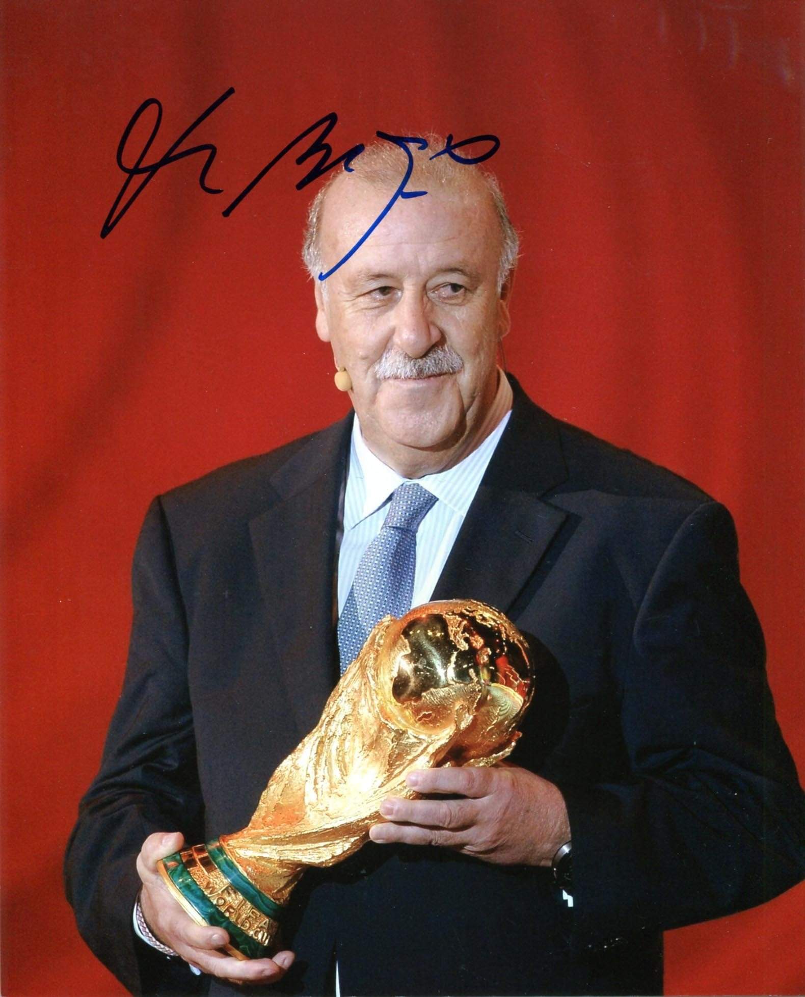 del Bosque, Vicente autograph