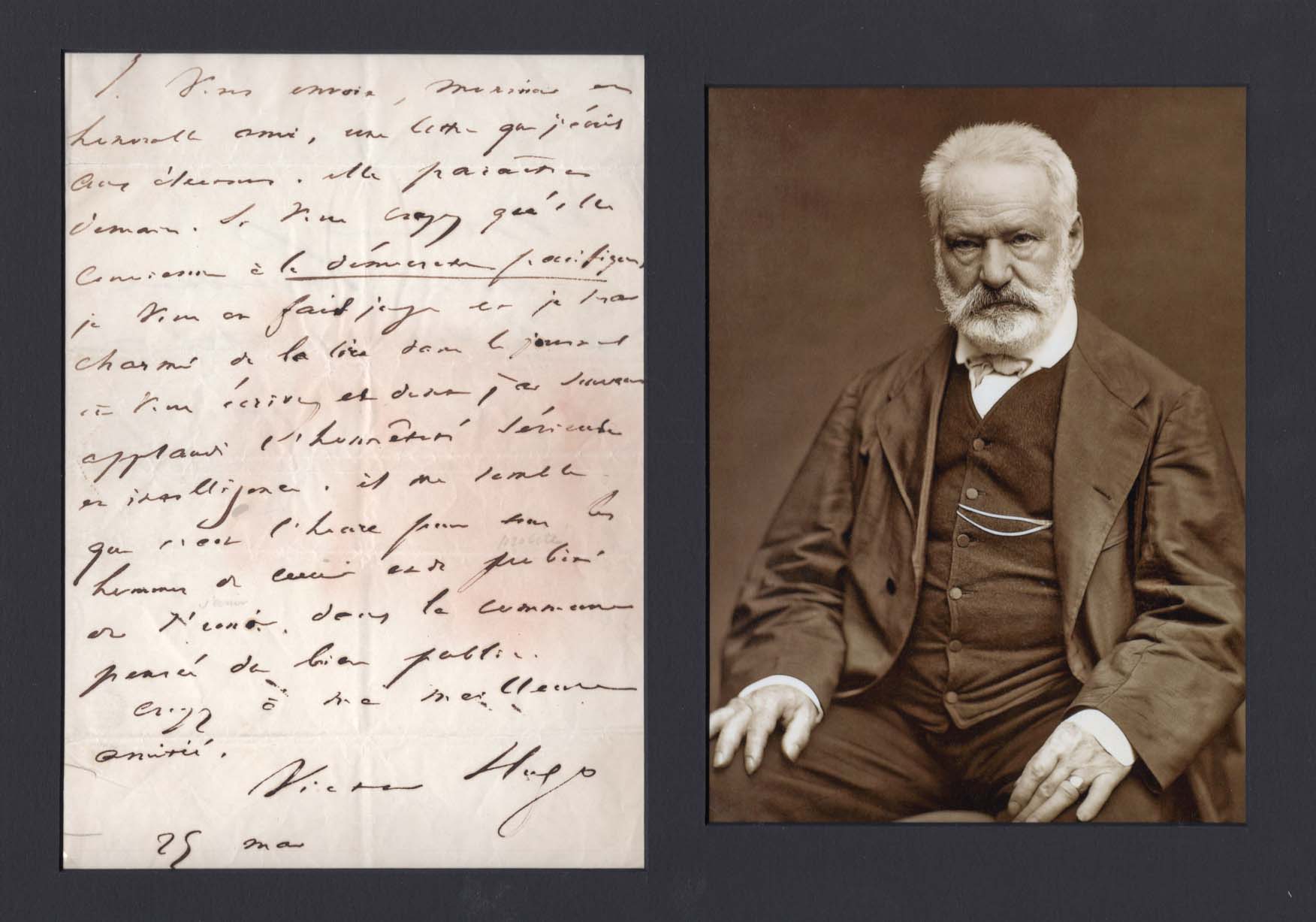 Victor Hugo Autograph Autogramm | ID 7497849766037