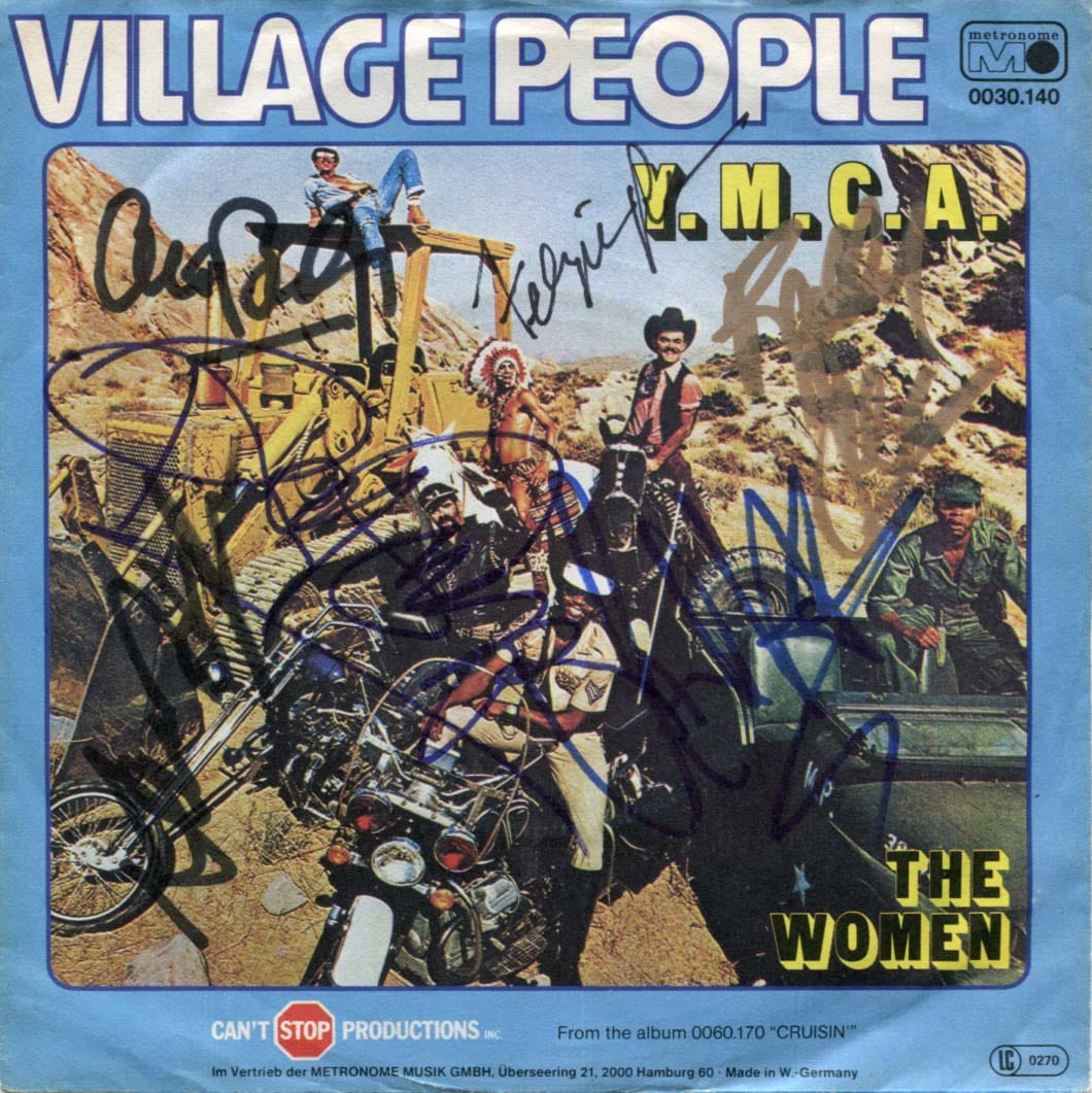 Village People Autogramme