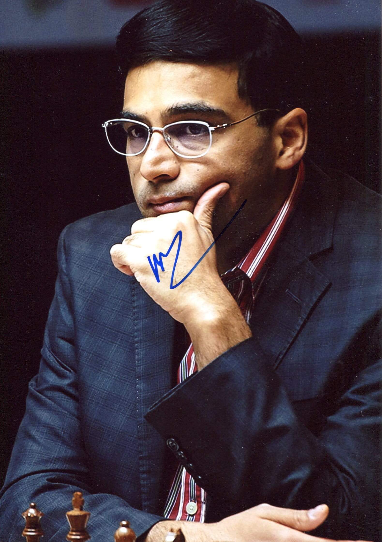 Anand, Viswanathan autograph
