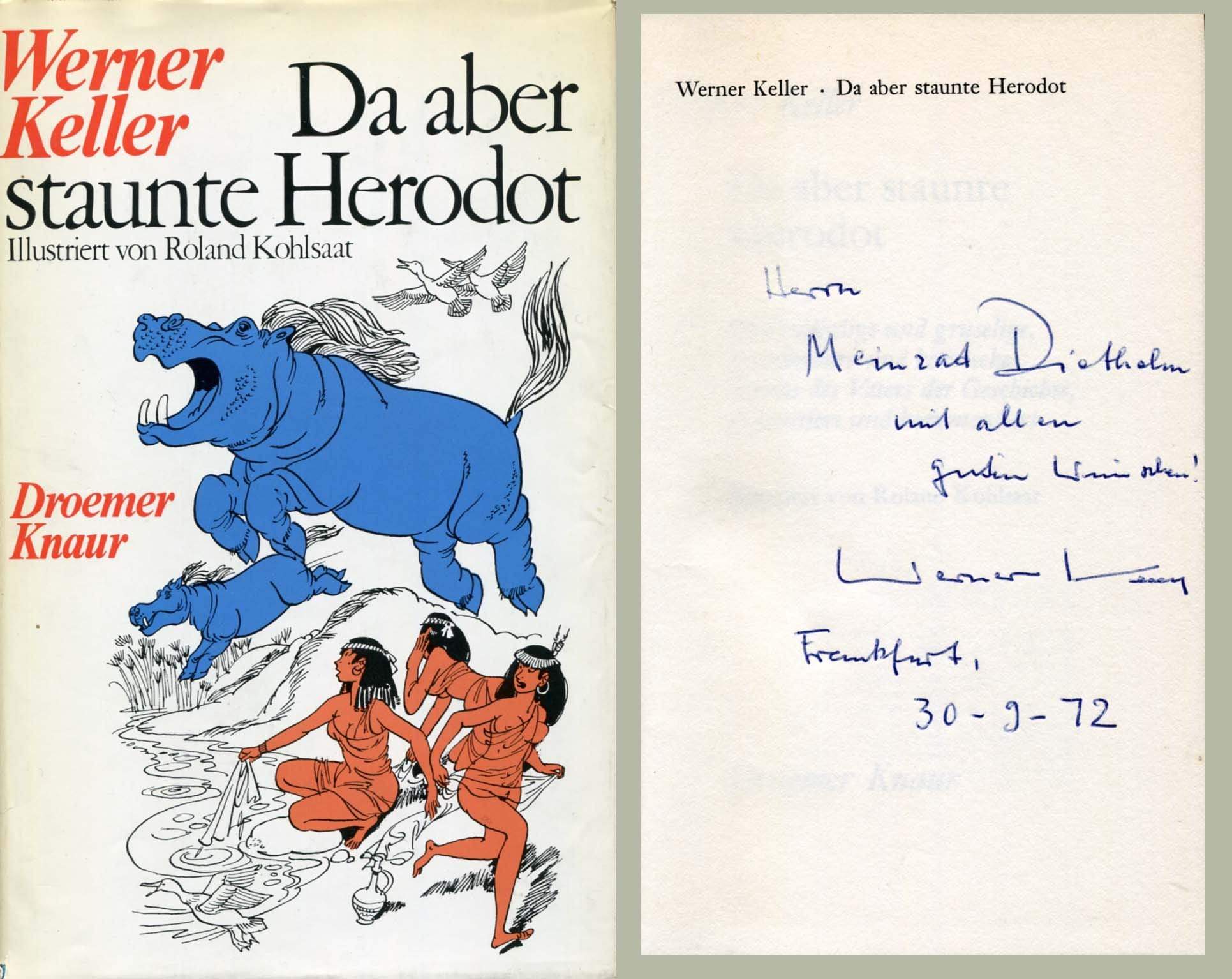 Keller, Werner autograph