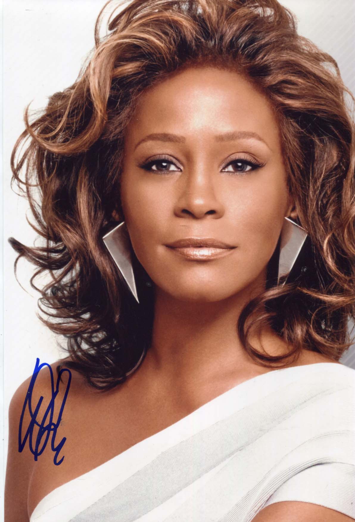Whitney Houston Autogramm