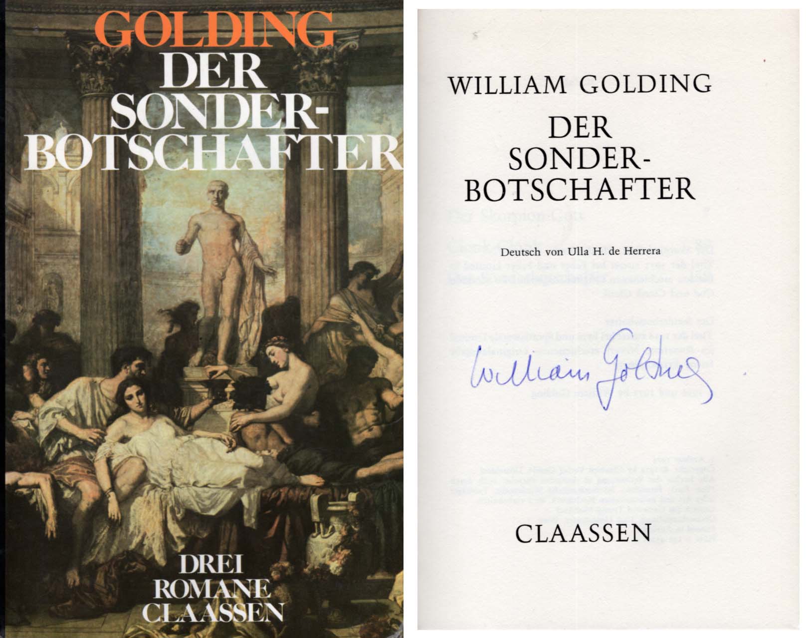 William Golding Autograph Autogramm | ID 7791908126869