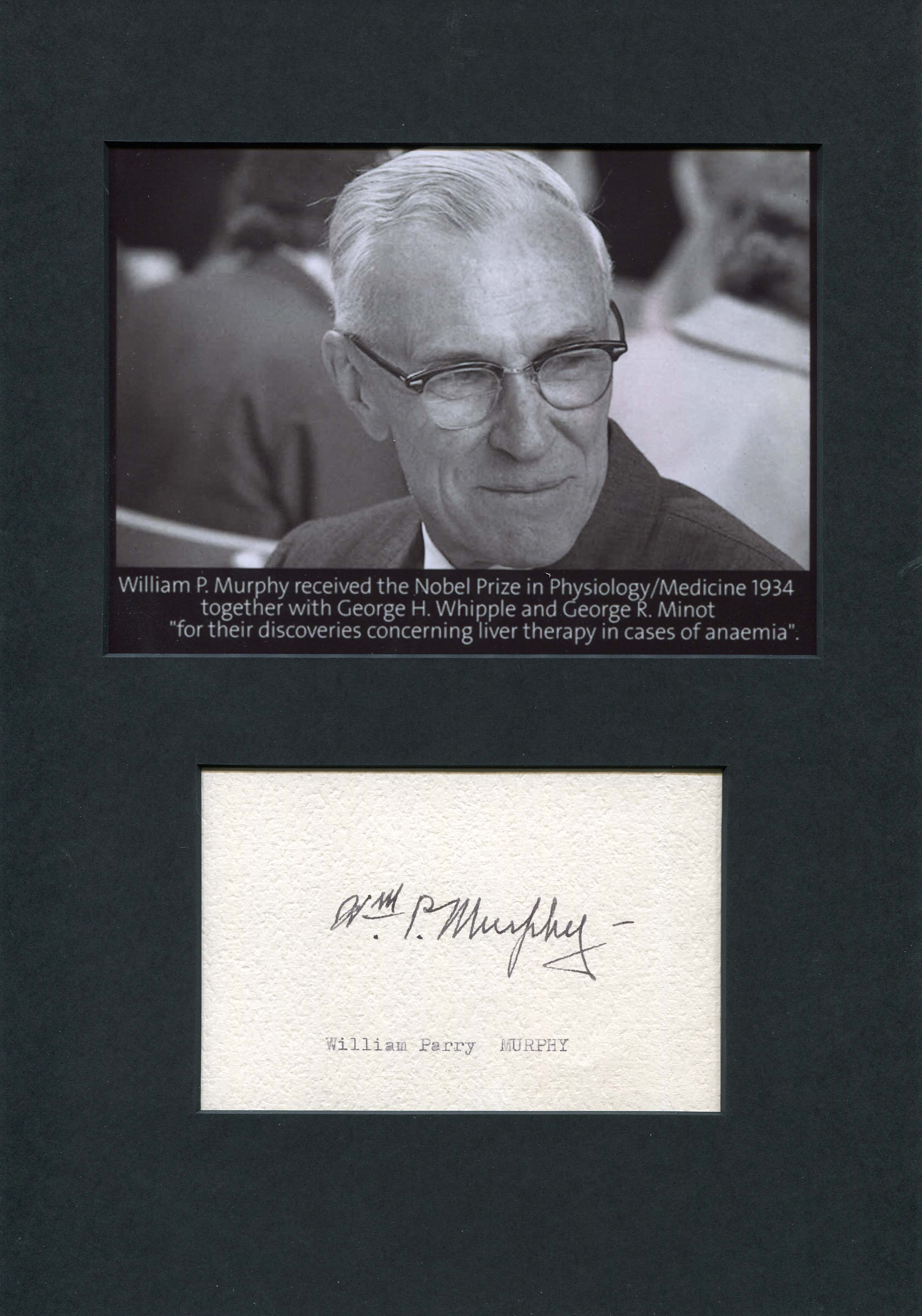 Murphy, William Parry autograph