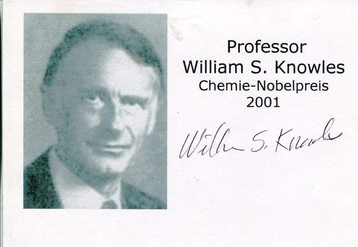 William Standish Knowles Autograph Autogramm | ID 7191719805077