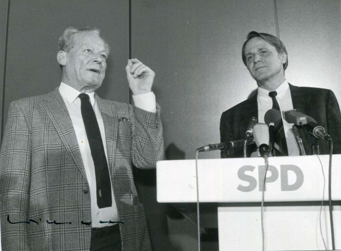 Willy Brandt Autogramm