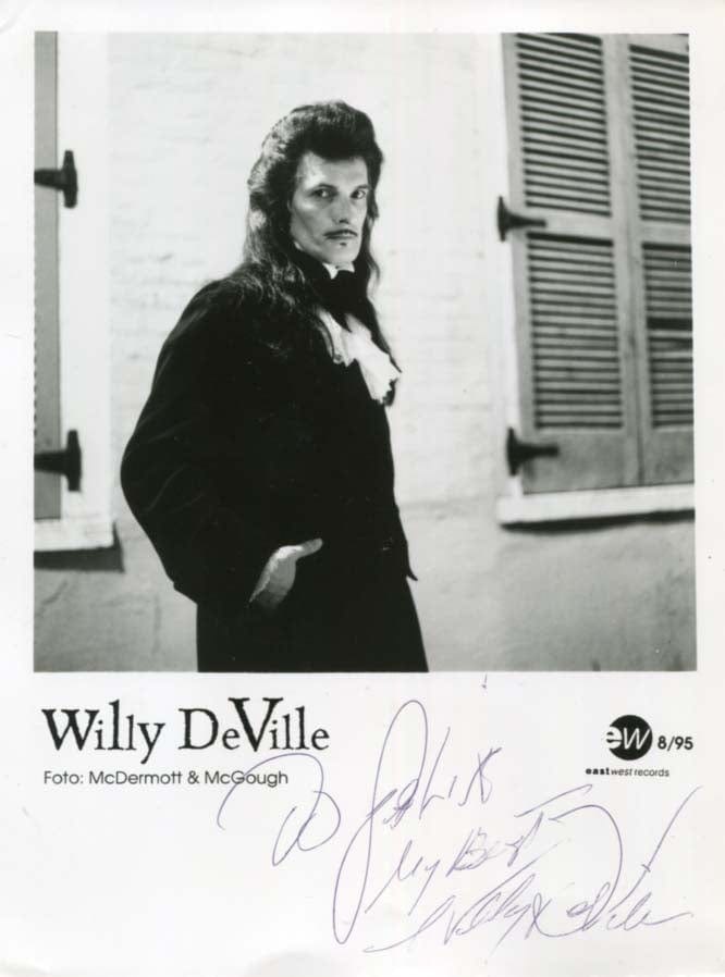 Willy DeVille Autograph Autogramm | ID 7370466492565