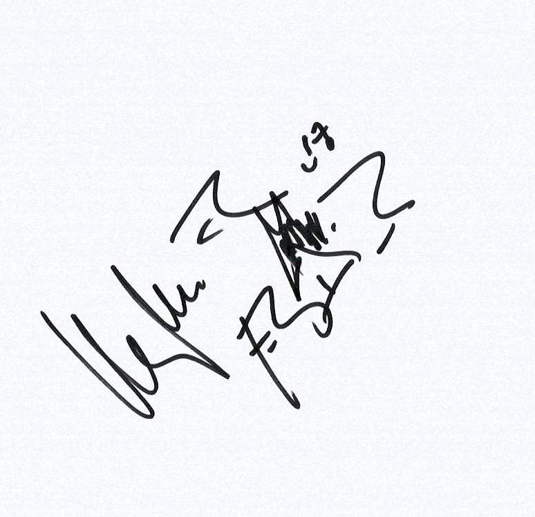 Niedecken, Wolfgang autograph