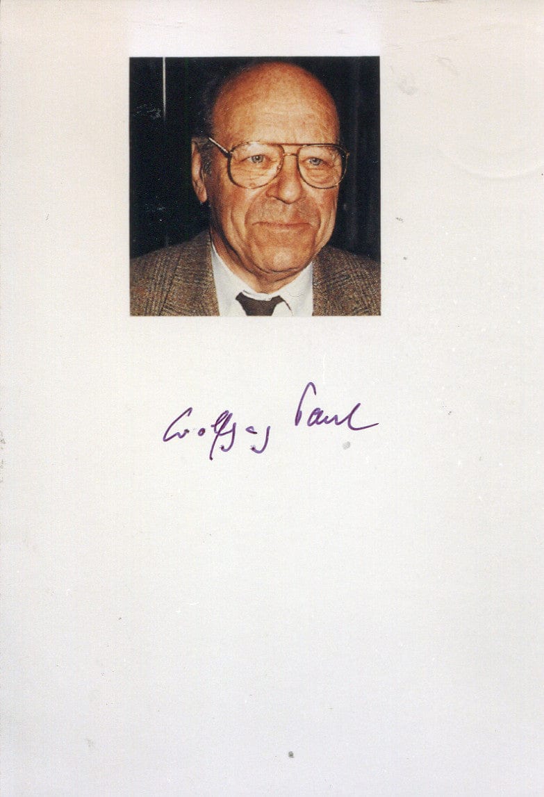 Wolfgang Paul Autograph Autogramm | ID 7495745306773