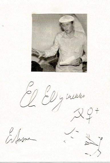 Yevtushenko, Yevgeny autograph